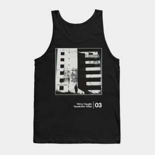 Vaudeville Villain - Minimalist Style Graphic Design Tank Top